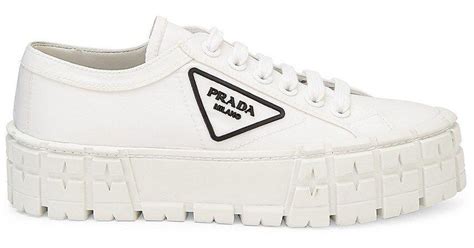 prada padded nylon slip-on shoes|prada lug sole platform sneakers.